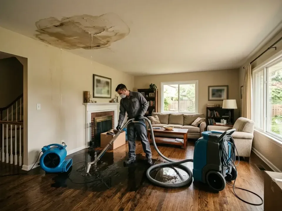 attic-pipe-burst-ceiling-drip-008 — frequently asked questions, Water Damage Restoration & Carpet Care in Seymour, IN